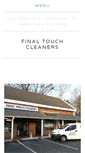 Mobile Screenshot of finaltouchcleaner.com